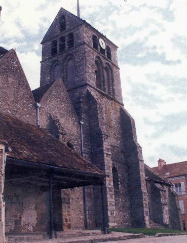 eglise forges ancienne carte postale Sud